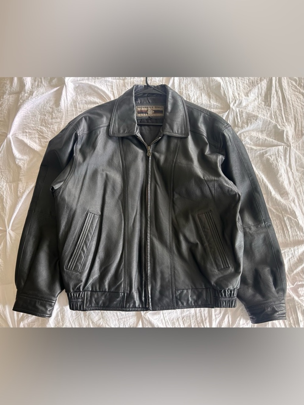 Vintage Members Only Genuine Leather Men’s Jacket -  Size L